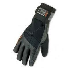 9012 S BLK GLOVES W/ WRIST SUPPORT - Exact Industrial Supply