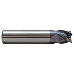 8mm TuffCut® XR 4 Flute Carbide End Mill 0.5mmCR - Exact Industrial Supply
