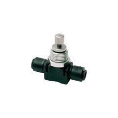 Air Flow Control Valve: Flow Control Valves, 6mm Tube OD, 145 Max psi Stainless Steel & Technical Polymer