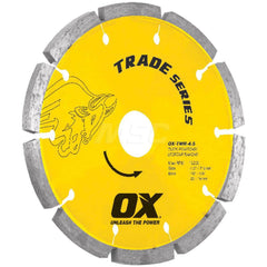 Wet & Dry Cut Saw Blade: 4″ Dia, 5/8 & 7/8″ Arbor Hole Use on Tuck Pointing & Mortar Raking, Standard Arbor