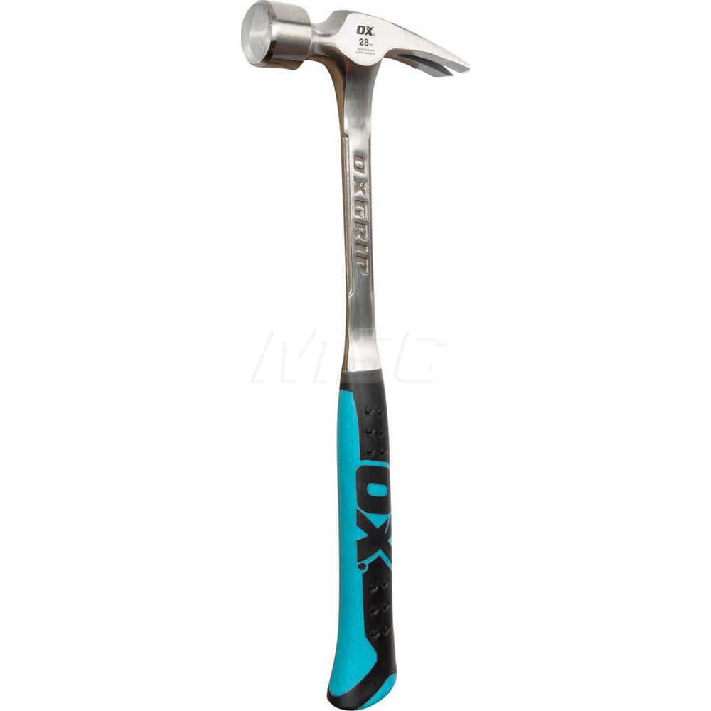 Nail & Framing Hammers; Claw Style: Straight; Head Weight Range: 1 - 2.9 lbs.; Overall Length Range: 14″ - 20.9″; Handle Material: Rubber Grip; Face Surface: Smooth; Head Weight (oz.): 28.00; Overall Length (Inch): 15; Handle Material: Rubber Grip; Handle