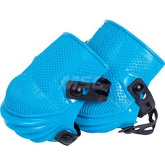 Knee Pads; Strap Type: Snap Hook; Hard Protective Cap: No; Size: One Size Fits All; Padding Material: Foam; Color: Blue/Black; Special Features: Quick Release Hook & Loop Fastening