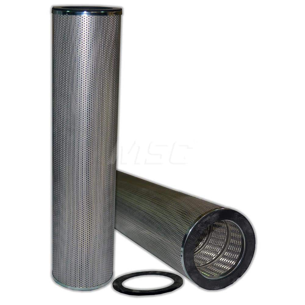 Replacement/Interchange Hydraulic Filter Element: Microglass, 5  µ