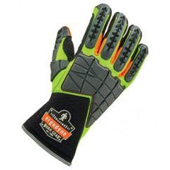 925F 2XL LIME STD DORSAL GLOVES - Exact Industrial Supply