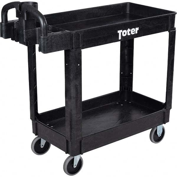 Toter - Carts Type: Utility Cart Load Capacity (Lb.): 550 - Exact Industrial Supply