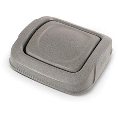 Toter - Trash Can & Recycling Container Lids Lid Shape: Square Container Shape: Square - Exact Industrial Supply