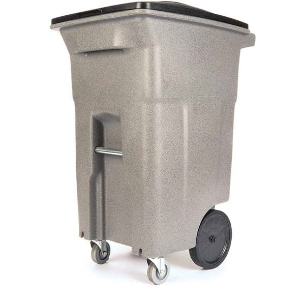 Toter - Trash Cans & Recycling Containers Type: Trash Can Container Shape: Rectangle - Exact Industrial Supply