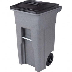 Toter - Trash Cans & Recycling Containers Type: Trash Can Container Shape: Rectangle - Exact Industrial Supply