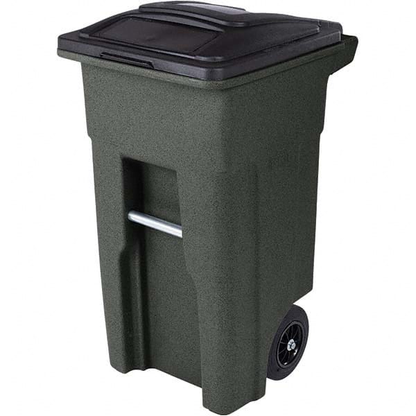 Toter - Trash Cans & Recycling Containers Type: Trash Can Container Shape: Rectangle - Exact Industrial Supply