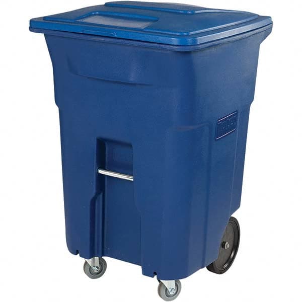 Toter - Trash Cans & Recycling Containers Type: Trash Can Container Shape: Rectangle - Exact Industrial Supply