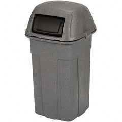 Toter - Trash Cans & Recycling Containers Type: Trash Can Container Shape: Square - Exact Industrial Supply