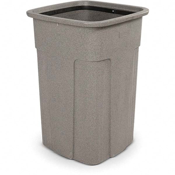 Toter - Trash Cans & Recycling Containers Type: Trash Can Container Shape: Square - Exact Industrial Supply