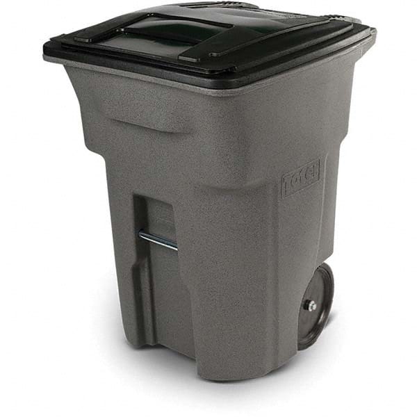 Toter - Trash Cans & Recycling Containers Type: Trash Can Container Shape: Rectangle - Exact Industrial Supply