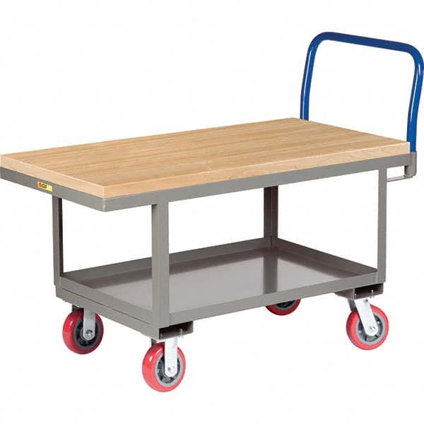 Little Giant - Bar, Panel & Platform Trucks Type: Raised Deck Platform Truck Load Capacity (Lb.): 2,000 - Exact Industrial Supply