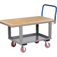 Little Giant - Bar, Panel & Platform Trucks Type: Raised Deck Platform Truck Load Capacity (Lb.): 2,000 - Exact Industrial Supply