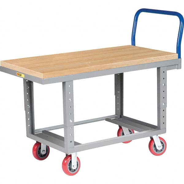 Little Giant - Bar, Panel & Platform Trucks Type: Raised Deck Platform Truck Load Capacity (Lb.): 2,000 - Exact Industrial Supply