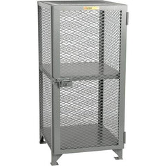 Little Giant - Storage Cabinet - Steel, 25" Wide x 27" Deep x 52" High - Exact Industrial Supply