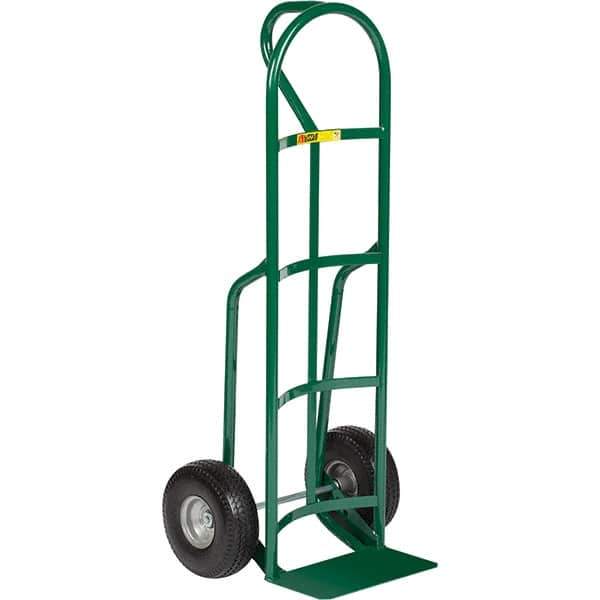 Little Giant - 800 Lb Capacity 49" OAH Hand Truck - Loop Handle, Steel, Flat-Free Microcellular Foam Wheels - Exact Industrial Supply