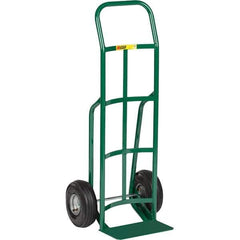 Little Giant - 800 Lb Capacity 47" OAH Hand Truck - Continuous Handle, Steel, Pneumatic Wheels - Exact Industrial Supply
