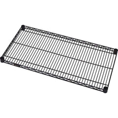 Quantum Storage - 1 Shelf Wire Shelving Unit - 24" Wide x 48" Deep x 1" High, - Exact Industrial Supply