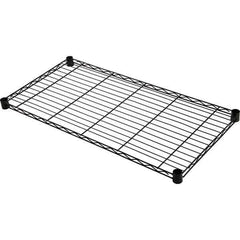 Quantum Storage - 1 Shelf Wire Shelving Unit - 24" Wide x 36" Deep x 1" High, - Exact Industrial Supply