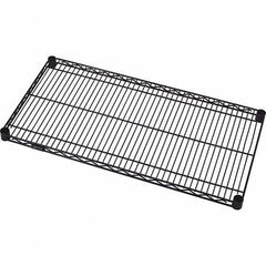 Quantum Storage - 1 Shelf Wire Shelving Unit - 18" Wide x 60" Deep x 1" High, - Exact Industrial Supply