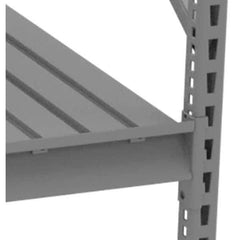 Tennsco - 48" Wide, Open Shelving Accessory/Component - 48" Deep, Use with Tennsco Bulk Storage Rack - Exact Industrial Supply