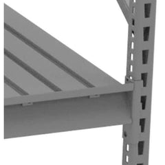 Tennsco - 48" Wide, Open Shelving Accessory/Component - 24" Deep, Use with Tennsco Bulk Storage Rack - Exact Industrial Supply