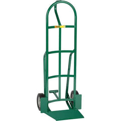 Little Giant - 800 Lb Capacity 49" OAH Hand Truck - Loop Handle, Steel, Rubber Wheels - Exact Industrial Supply