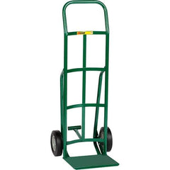 Little Giant - 800 Lb Capacity 47" OAH Hand Truck - Continuous Handle, Steel, Rubber Wheels - Exact Industrial Supply