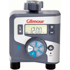 Gilmour - Lawn Sprinkler Timers Type: Auto ON/OFF Dual Outlet Electronic Timer Number of Watering Modes: 1 - Exact Industrial Supply