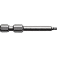 Apex - Phillips Screwdriver Bits Type: Square Service Drive Point Size: #0 - Exact Industrial Supply