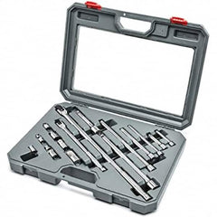 Crescent - Socket Extension Sets Tool Type: Socket Accessory Kit Number of Pieces: 16 - Exact Industrial Supply