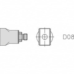 Weller - Soldering Iron Tips; Type: Hot Gas Nozzle ; For Use With: HAP1; HAP200; WXHAP200 - Exact Industrial Supply