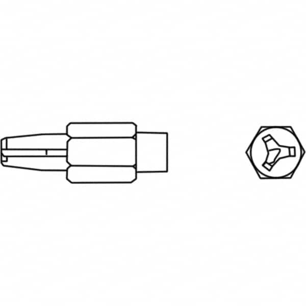 Weller - Soldering Accessories; Type: Conus Cleaning Insert Tool; Conus Cleaning Insert Tool ; Accessory Type: Conus Cleaning Insert Tool - Exact Industrial Supply