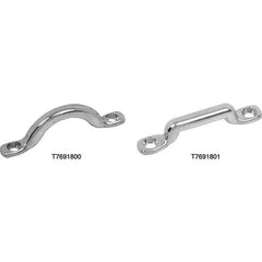 Campbell - Wire Rope Hardware & Accessories; Type: Rope Loop ; For Rope Diameter: 2 (Inch); Finish/Coating: Nickel Plated ; Material: Steel - Exact Industrial Supply