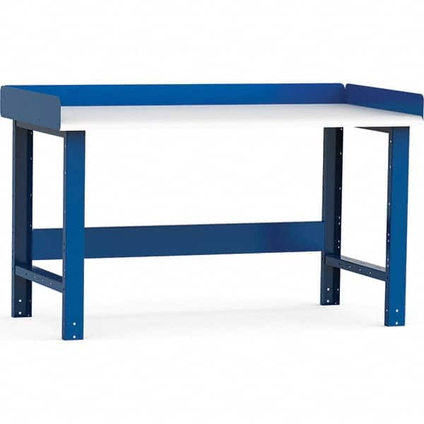 Rousseau Metal - Stationary Work Benches, Tables Type: Work Bench Top Material: Laminated Plastic - Exact Industrial Supply