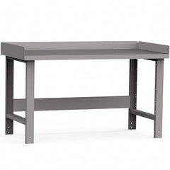 Rousseau Metal - Stationary Work Benches, Tables Type: Work Bench Top Material: Painted Steel - Exact Industrial Supply