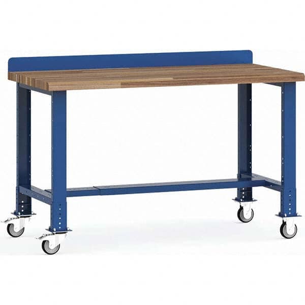 Rousseau Metal - Mobile Work Benches Type: Mobile Workbench Length: 60 (Inch) - Exact Industrial Supply