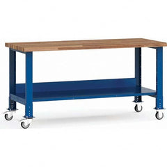 Rousseau Metal - Mobile Work Benches Type: Mobile Workbench Length: 72 (Inch) - Exact Industrial Supply