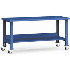 Rousseau Metal - Mobile Work Benches Type: Mobile Workbench Length: 72 (Inch) - Exact Industrial Supply