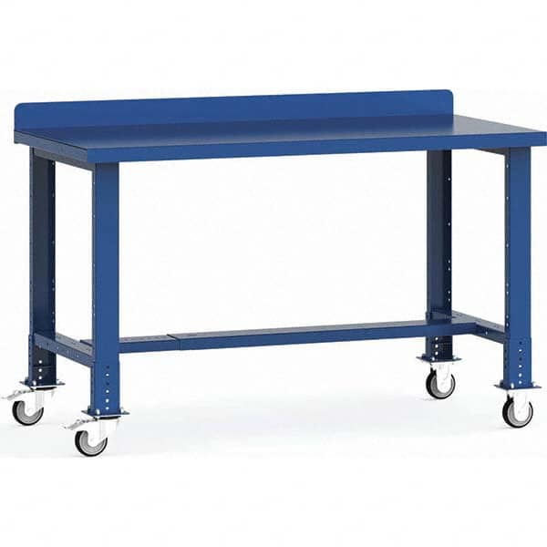 Rousseau Metal - Mobile Work Benches Type: Mobile Workbench Length: 60 (Inch) - Exact Industrial Supply