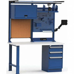 Rousseau Metal - Stationary Workstations Type: Work Center Load Capacity (Lb.): 775 - Exact Industrial Supply