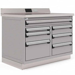 Rousseau Metal - Stationary Workstations Type: Work Center Load Capacity (Lb.): 2000 - Exact Industrial Supply