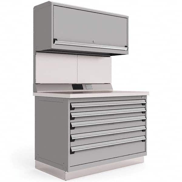 Rousseau Metal - Stationary Workstations Type: Work Center Load Capacity (Lb.): 2000 - Exact Industrial Supply