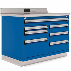 Rousseau Metal - Stationary Workstations Type: Work Center Load Capacity (Lb.): 2000 - Exact Industrial Supply