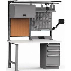 Rousseau Metal - Stationary Workstations Type: Work Center Load Capacity (Lb.): 775 - Exact Industrial Supply