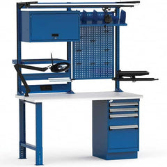 Rousseau Metal - Stationary Workstations Type: Work Center Load Capacity (Lb.): 775 - Exact Industrial Supply