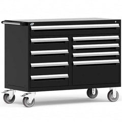 Rousseau Metal - Tool Roller Cabinets Drawers Range: 5 - 10 Drawers Width Range: 48" and Wider - Exact Industrial Supply