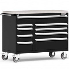 Rousseau Metal - Tool Roller Cabinets Drawers Range: 5 - 10 Drawers Width Range: 48" and Wider - Exact Industrial Supply